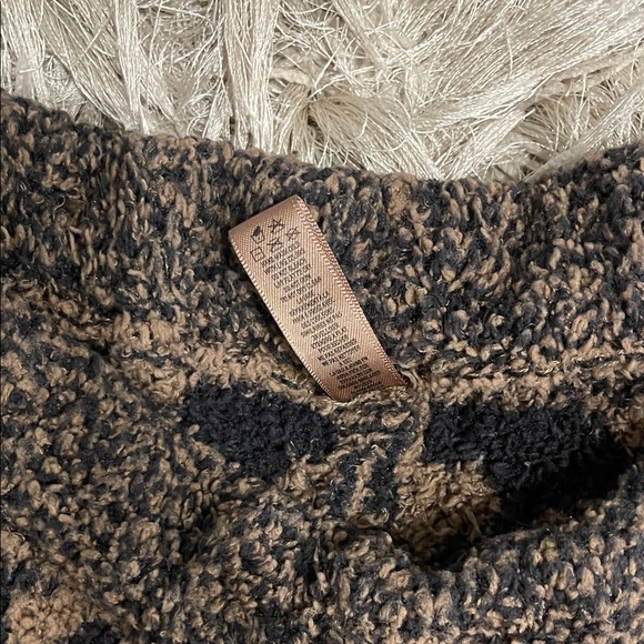 SKIMS Leopard Print Cozy Knit Pants S/M - Picture 6 of 9